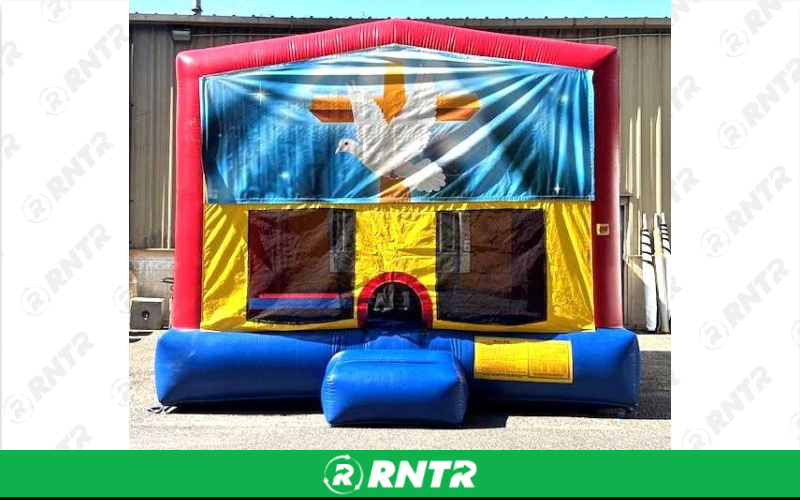Generic Cross 15x15 Bounce House – For rent in howell, new-jersey – Mr. Happy Party Rentals | RNTR.com – Image 1