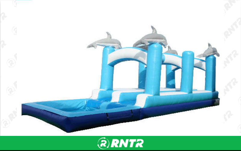Generic Dolphin Slip N Slide – For rent in sachse, texas – Fun Times Party Rental | RNTR.com – Image 1