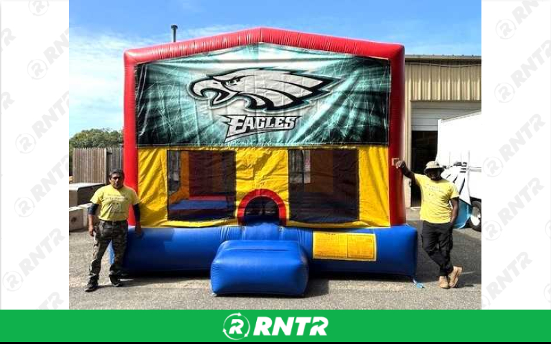 Generic Eagles Bounce House – For rent in howell, new-jersey – Mr. Happy Party Rentals | RNTR.com – Image 1