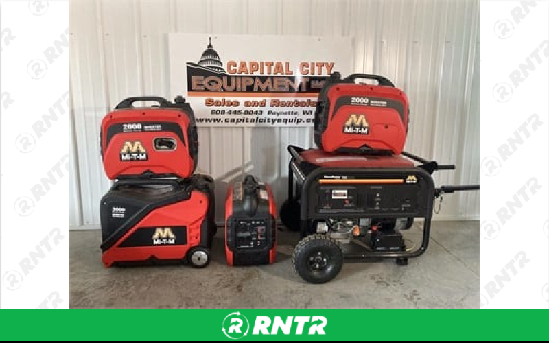Mi-T-M Electric Generator 2000 watt – For rent in portage, wisconsin – Capital City Equipment | RNTR.com – Image 1