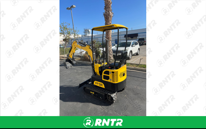 FF Industrial FF12R Mini Excavator – For rent in santa-ana, california – Mighty Machine Rentals | RNTR.com – Image 1
