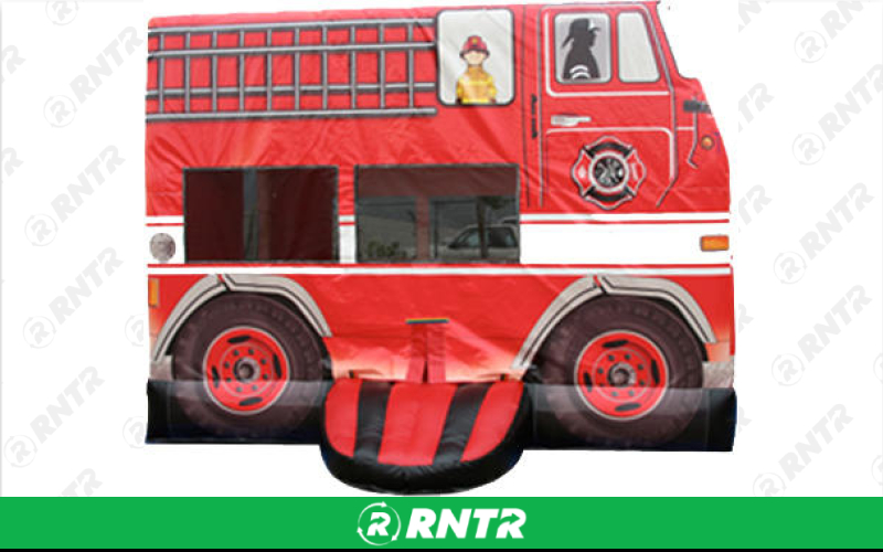 Generic Fire Truck Bounce House – For rent in sachse, texas – Fun Times Party Rental | RNTR.com – Image 1