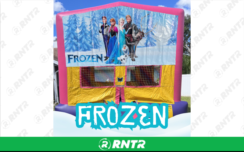 Generic Girl Neutral 13x13 Bounce House - Frozen – For rent in sarasota, florida – Joyland Rentals | RNTR.com – Image 1