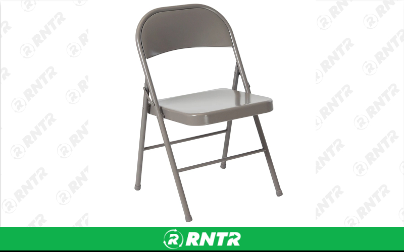 Generic GREY FOLDING CHAIRS – For rent in little-falls, minnesota – General Rental Center - Hilmerson Sports Center | RNTR.com – Image 1