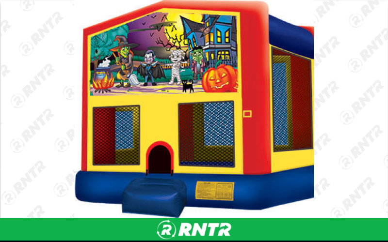 Generic Halloween Themed Bounce House (13 x 13) – For rent in vancouver, washington – Bounce-n-Battle | RNTR.com – Image 1