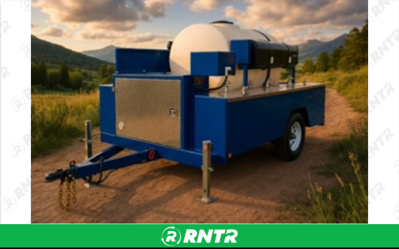 Mr. Clean Handwash 8 stall trailer – For rent in springfield, ohio – Mr. Clean Portable Toilets | RNTR.com – Image 1