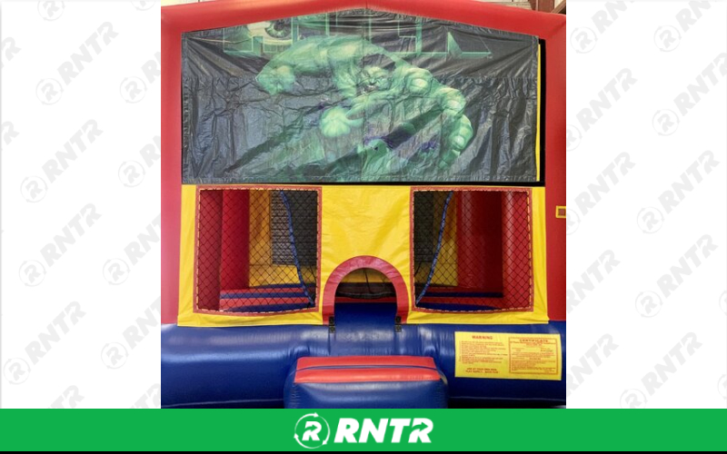 Generic Hulk panel Banner – For rent in mangonia-park, florida – kids bounce 4 fun | RNTR.com – Image 1