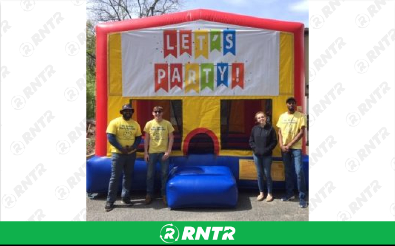 Generic Let's Party 15x15 Bounce House – For rent in howell, new-jersey – Mr. Happy Party Rentals | RNTR.com – Image 1