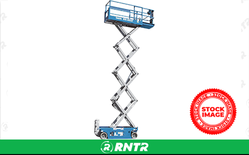 Genie Lift - Scissor 26ft Narrow – For rent in apache-junction, arizona – ALL AMERICAN RENTALS | RNTR.com – Image 1