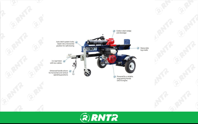 IRON & OAK LOG SPLITTER - 30 TON – For rent in arcadia, wisconsin – Howards Hardware Hank & Rental | RNTR.com – Image 1