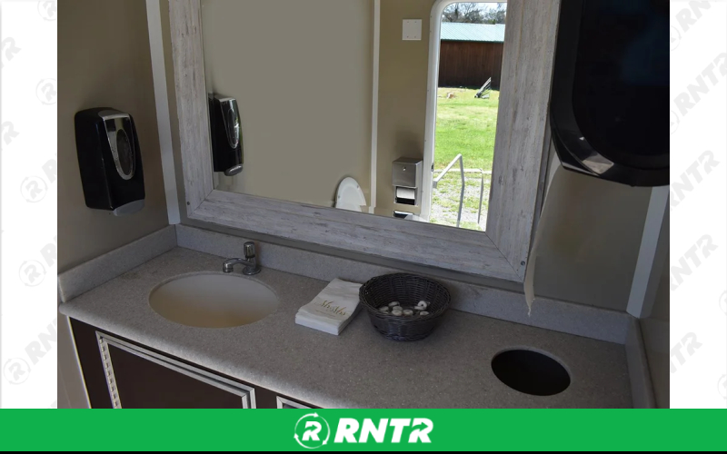 Generic Luxury Porta-Potty Pull Behind Trailer w/ AC/Heat - 8 Stall – For rent in hermitage, tennessee – Chief Rental Inc. | RNTR.com – Image 1