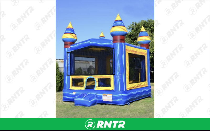 Generic Melting Artic Bounce House with Internal basketball hoop (13 x 13) – For rent in vancouver, washington – Bounce-n-Battle | RNTR.com – Image 1