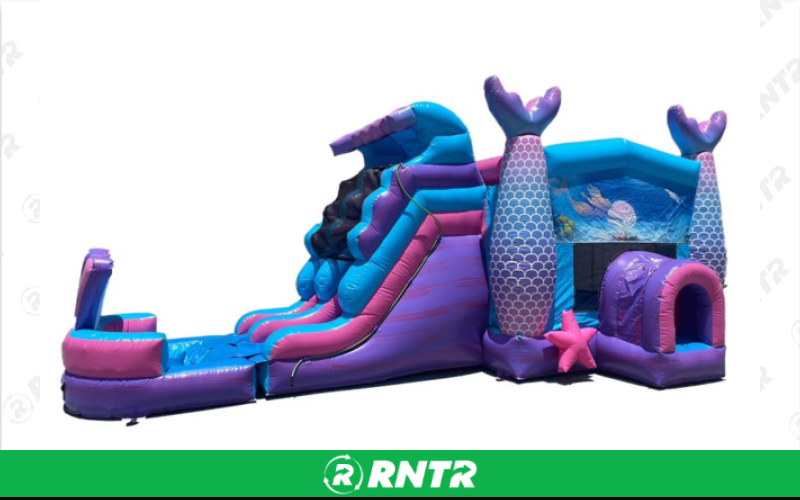 Generic Mermaid Princess Combo – For rent in orlando, florida – King of Bounce | RNTR.com – Image 1