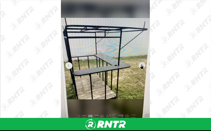 FTB Metal Frame Kiosk Concession – For rent in Elbow Lake, Minnesota – FTB Mfg. | RNTR.com – Image 1