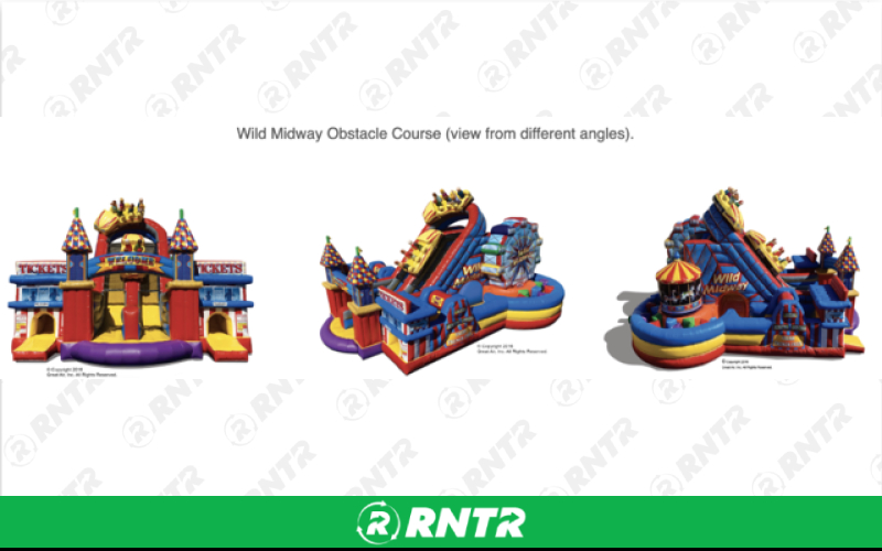 Generic Midway Amusement Park Obstacle Course – For rent in cypress, texas – Events By ABA | RNTR.com – Image 1