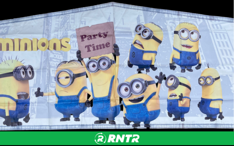 Generic Minions Party Banner – For rent in Chattanooga, Tennessee – Edgeway Events | RNTR.com – Image 1