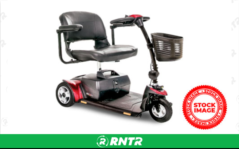 Pride Mobility Mobility Scooter - GoGo Elite Traveller - 3 Wheel – For rent in boynton-beach, florida – Home Medical Supply | RNTR.com – Image 1