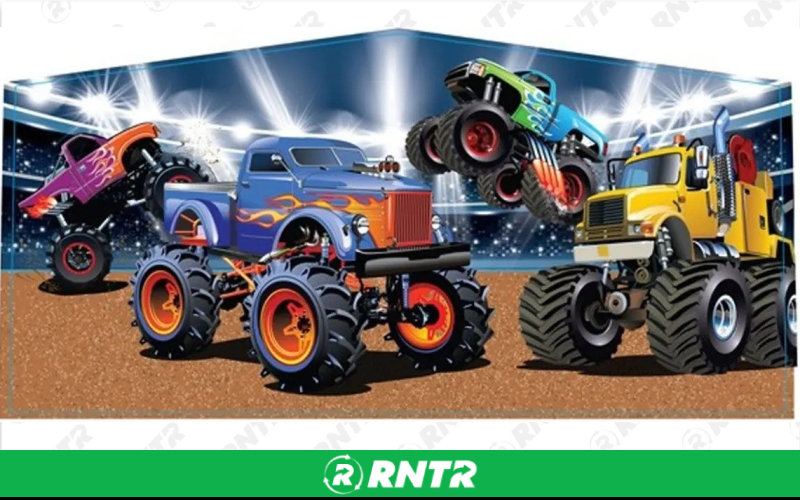 Generic Monster Truck Bounce House – For rent in howell, new-jersey – Mr. Happy Party Rentals | RNTR.com – Image 1
