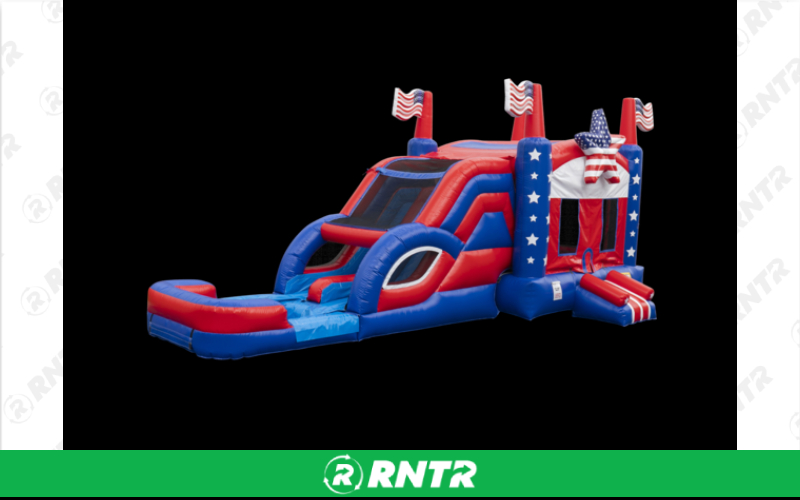 Generic Patriot Combo Wet – For rent in mangonia-park, florida – kids bounce 4 fun | RNTR.com – Image 1