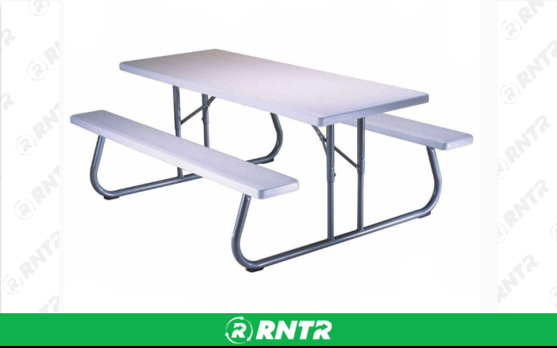 Lifetime  Picnic Tables – For rent in Barrett, Minnesota – Riverside Rental | RNTR.com – Image 1