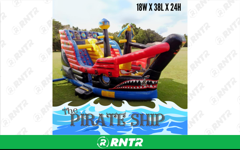 Generic Pirate Ship 18W x 38L x 24H – For rent in sarasota, florida – Joyland Rentals | RNTR.com – Image 1