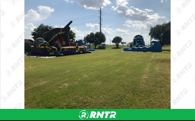 Generic Pirate Themed Treasure Island Obstacle Course – For rent in sachse, texas – Fun Times Party Rental | RNTR.com – Image 1