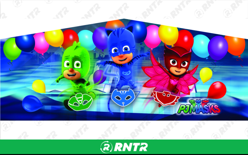 Generic PJ Masks Bounce House – For rent in howell, new-jersey – Mr. Happy Party Rentals | RNTR.com – Image 1