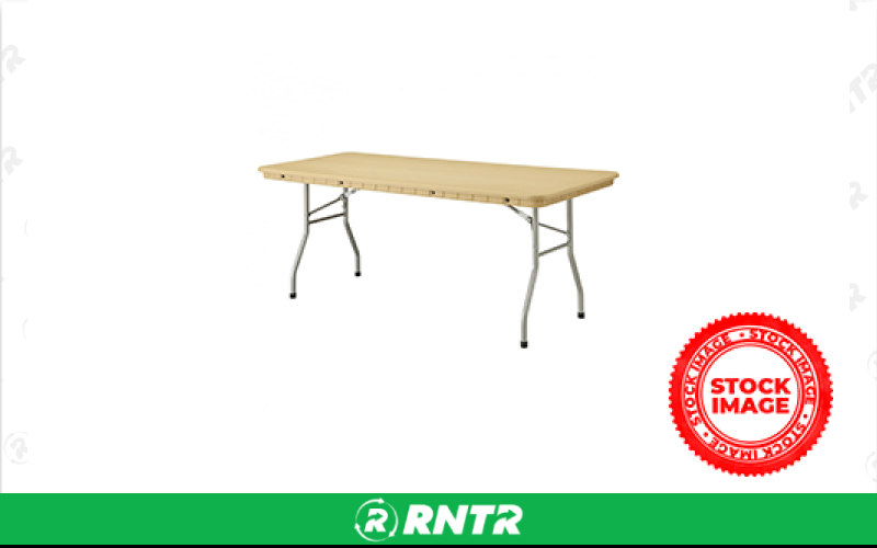 PRE SALES INC PLASTIC BANQUET TABLES - 6ft – For rent in aurora, colorado – All Seasons Rent-All | RNTR.com – Image 1