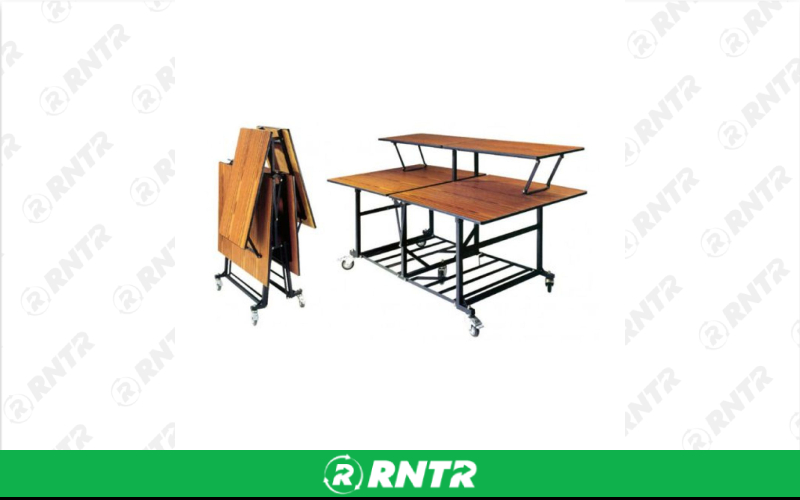 Generic Portable Bar w/ Black Skirt – For rent in lilburn, georgia – JVC's Party Rentals & Event Hall | RNTR.com – Image 1