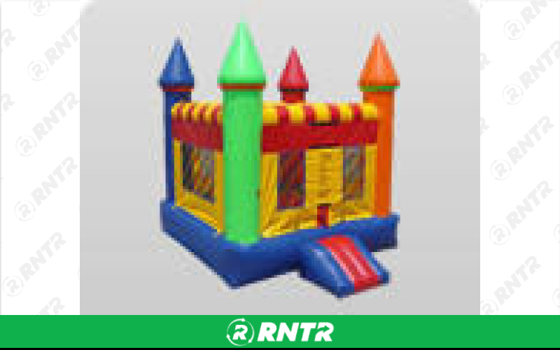 Generic Premium Multi Color Castle – For rent in mangonia-park, florida – kids bounce 4 fun | RNTR.com – Image 1