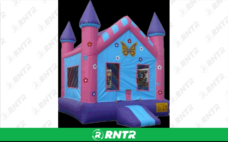 Generic Princess Butterfly Bounce House – For rent in little-rock, arkansas – Mr Calvins Bouncers | RNTR.com – Image 1