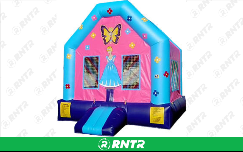 Generic Princess Butterfly Bounce House – For rent in sachse, texas – Fun Times Party Rental | RNTR.com – Image 1