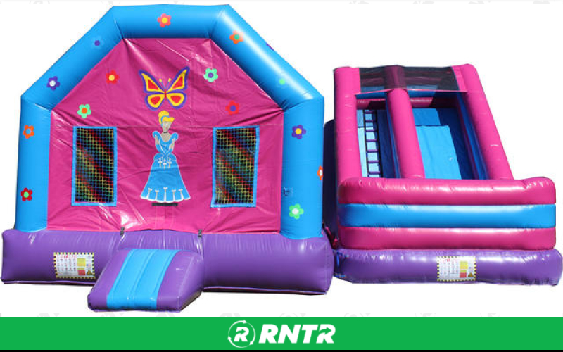 Generic Princess Full Size Bounce and Slide Combo – For rent in sachse, texas – Fun Times Party Rental | RNTR.com – Image 1