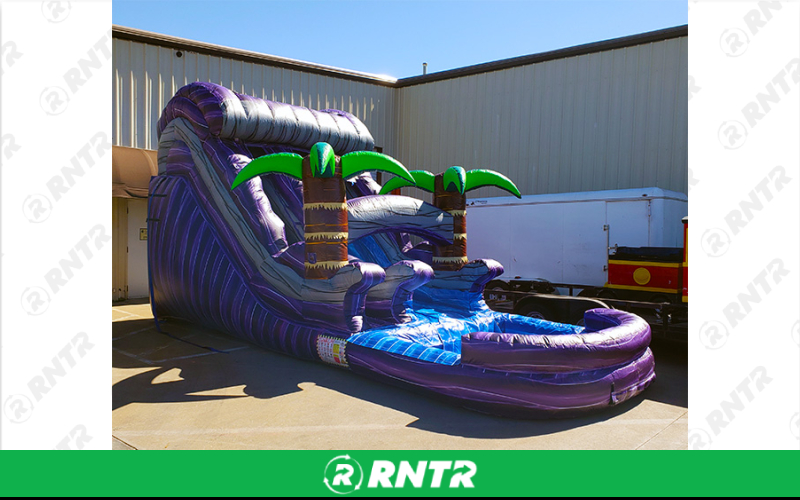 Generic Purple Crush 14Ft Water Slide – For rent in sachse, texas – Fun Times Party Rental | RNTR.com – Image 1