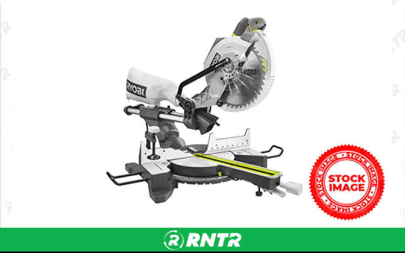 RYOBI RYOBI 10inCOMPOUND MITER SAW SLIDE ARM – For rent in little-falls, minnesota – General Rental Center - Hilmerson Sports Center | RNTR.com – Image 1