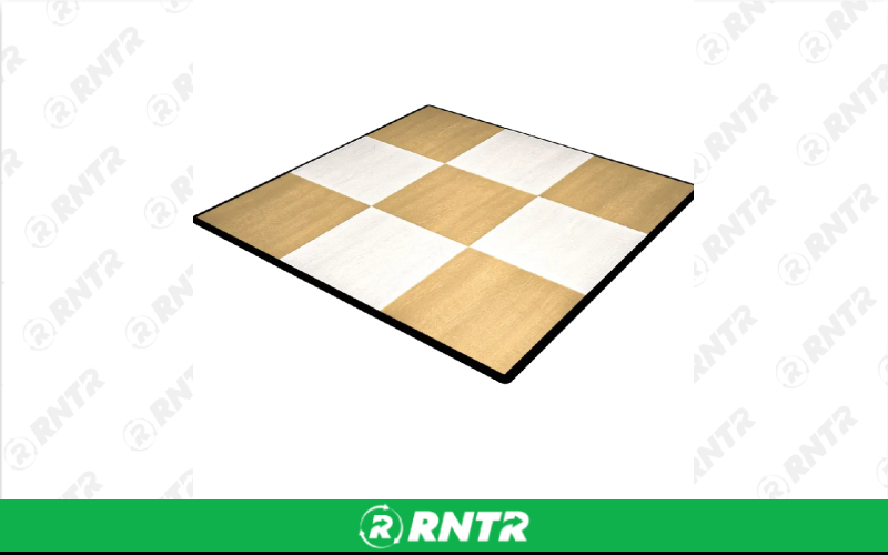 Generic Sandal - White Dance Floor - 18' x 18' – For rent in isanti, minnesota – Able Rental LLC | RNTR.com – Image 1