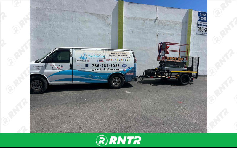 skyjack 3219 scissor lift ,plataforma 20 feet – For rent in miami, florida – YachtsCare LLC | RNTR.com – Image 1