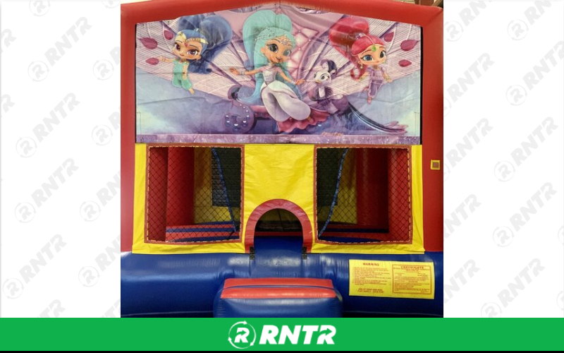 Generic Shimmer and Shine Banner – For rent in mangonia-park, florida – kids bounce 4 fun | RNTR.com – Image 1