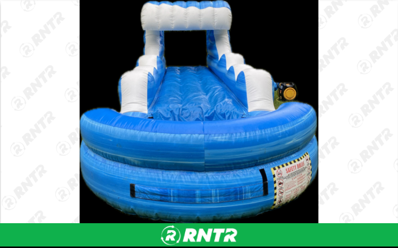 Generic Slip and Slide w/ pool – For rent in little-rock, arkansas – Mr Calvins Bouncers | RNTR.com – Image 1