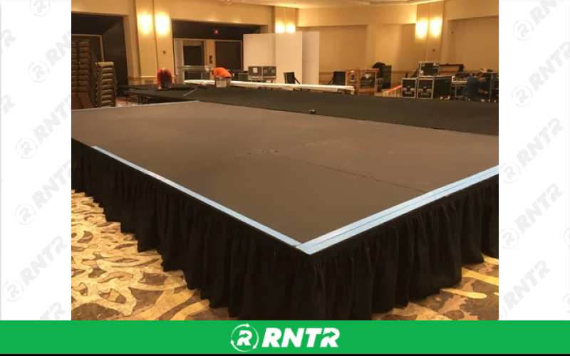 Generic Stage - 4ft x 8ft Section – For rent in hermitage, tennessee – Chief Rental Inc. | RNTR.com – Image 1