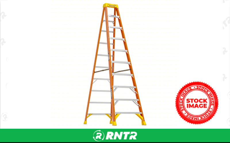 Werner Step Ladder - 10ft – For rent in alexandria, minnesota – Hilltop Lumber & Rental Center | RNTR.com – Image 1