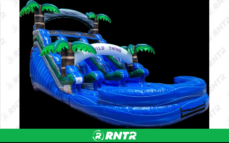 Generic Surf's Up 16Ft Double Lane Water Slide – For rent in sachse, texas – Fun Times Party Rental | RNTR.com – Image 1