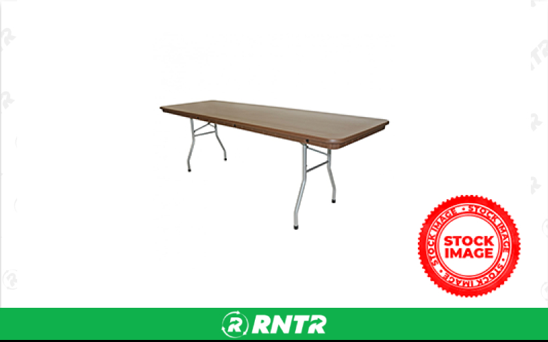 Generic TABLE - 8FT – For rent in Conway, South Carolina – Conway Rental Center | RNTR.com – Image 1