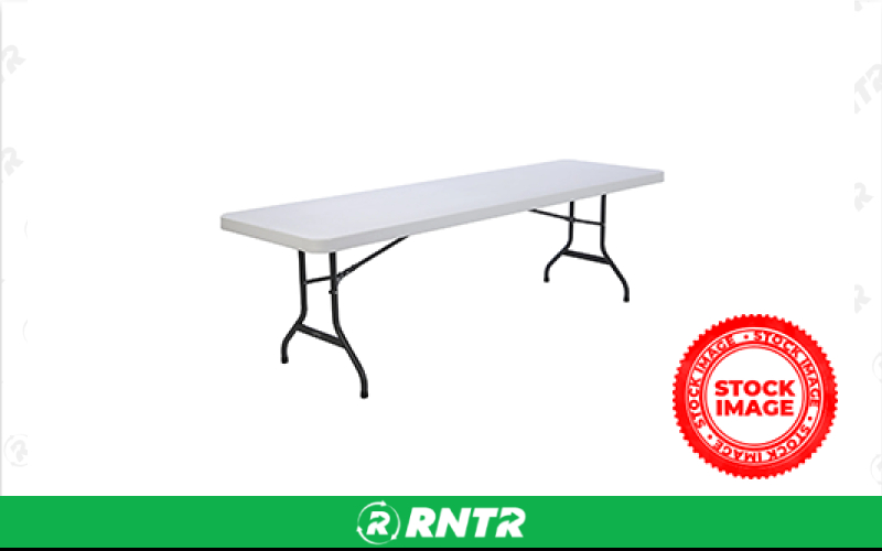 Generic TABLE - 8ft X 30in RECTANGLE – For rent in grand-junction, colorado – JMRJ Tools and Equipment LLC, dba All Season Rental | RNTR.com – Image 1