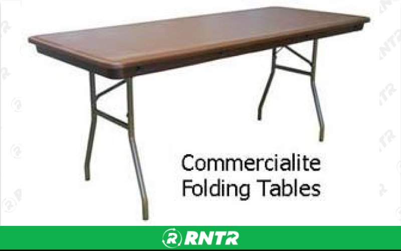 McCOURT TABLE -  BANQUET 8ft – For rent in burnet, texas – Minuteman Rentals | RNTR.com – Image 1