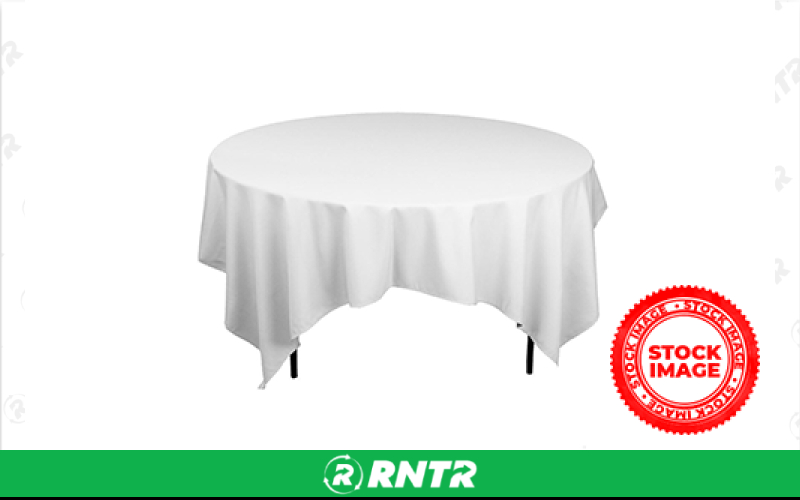 Generic TABLE CLOTH - 132IN ROUND – For rent in Conway, South Carolina – Conway Rental Center | RNTR.com – Image 1