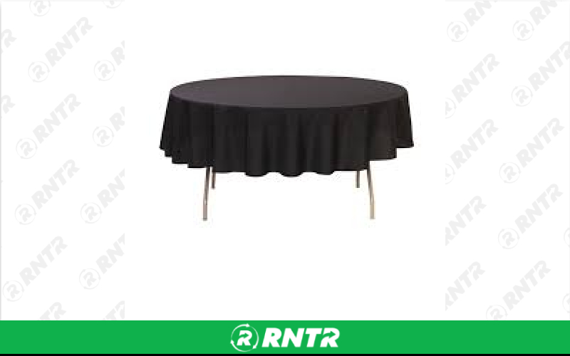 Creations Table Linen - Black 90