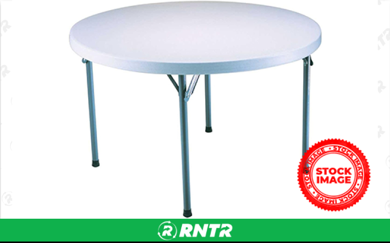 Liftime Tables - 4ft Round – For rent in Alexandria, Minnesota – Hilltop Lumber & Rental Center | RNTR.com – Image 1