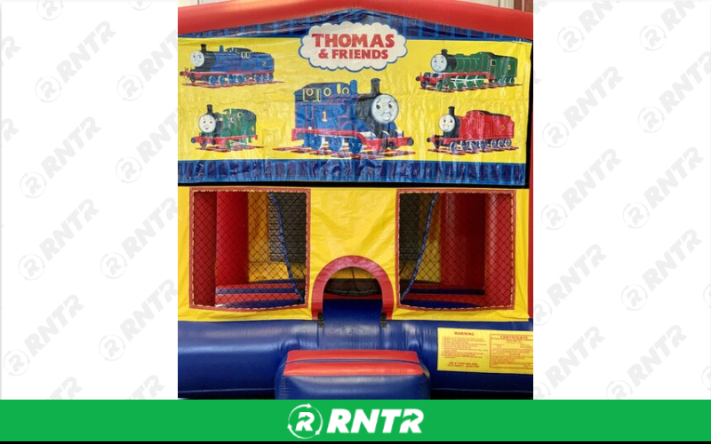 Generic Thomas Train Banner – For rent in mangonia-park, florida – kids bounce 4 fun | RNTR.com – Image 1