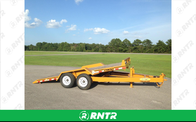 ECONOLINE Tilt Bed Trailer Rental in DFW – For rent in irving, texas – Ez Equipment Rental | RNTR.com – Image 1